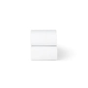 The Little Green Sheep Fitted Sheet Organic Moses Basket Twin Pack Fitted Sheets - White