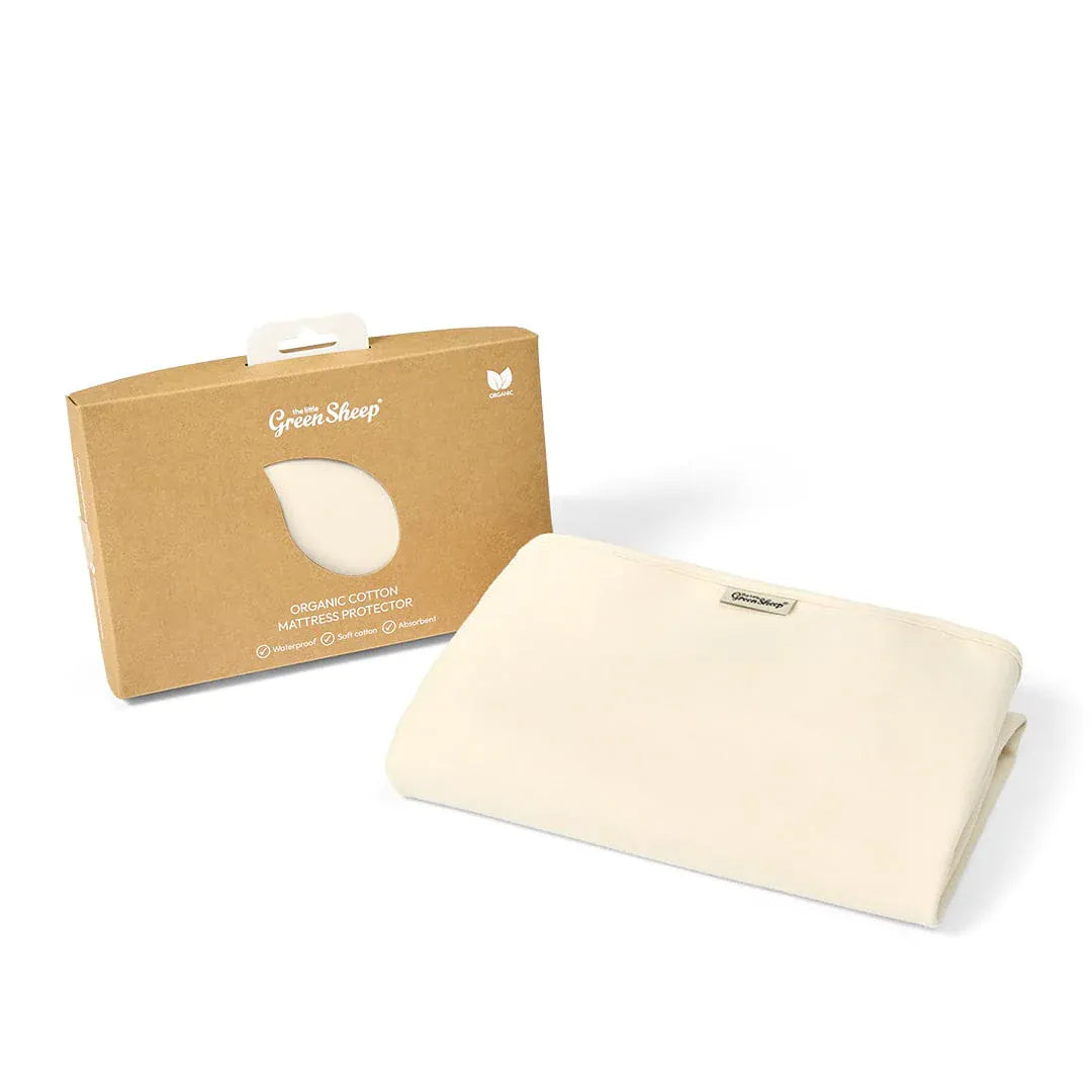 The Little Green Sheep Mattress Protectors Crib (38x89cm) The Little Green Sheep Organic Waterproof Mattress Protectors