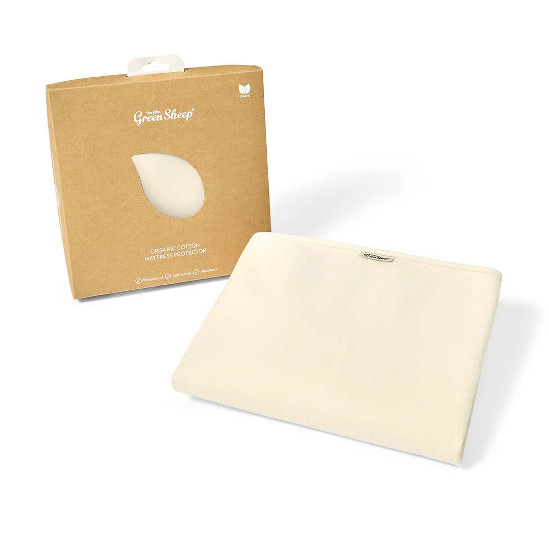 The Little Green Sheep Mattress Protectors The Little Green Sheep Organic Waterproof Mattress Protector - Cot 60 x 120