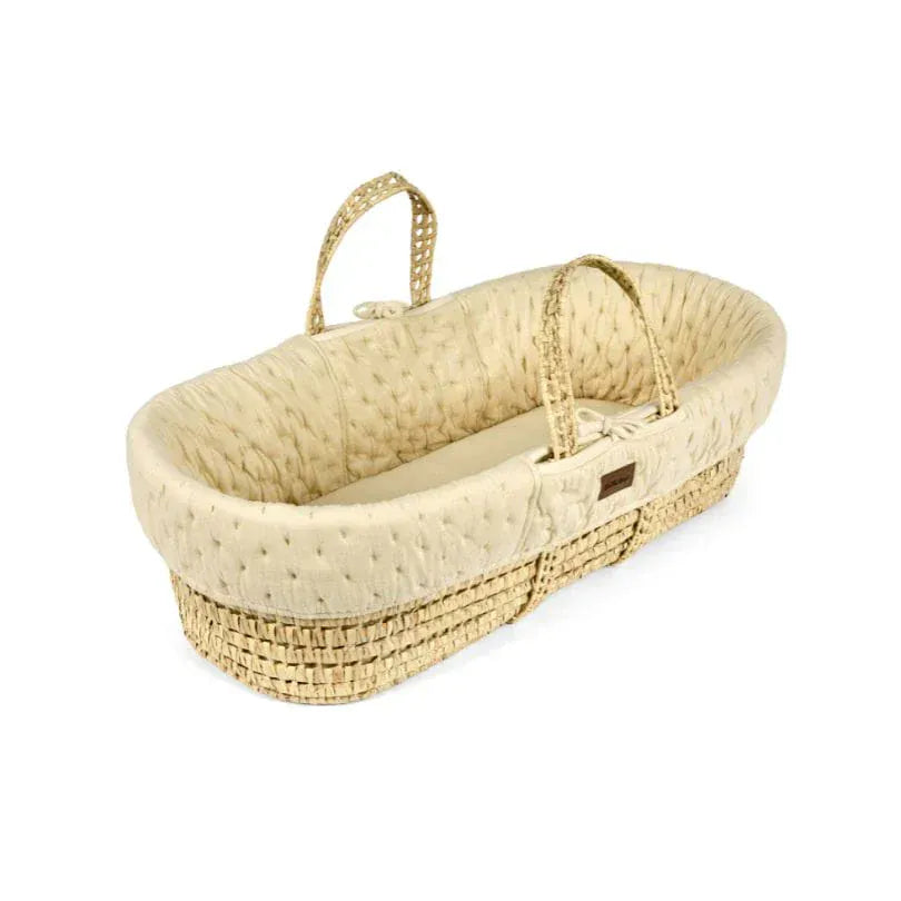 The Little Green Sheep Moses Basket Stand The Little Green Sheep Dimple Moses Basket - Linen