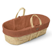 The Little Green Sheep Moses Baskets & Cribs The Little Green Sheep Furrow Moses Basket - Terracotta