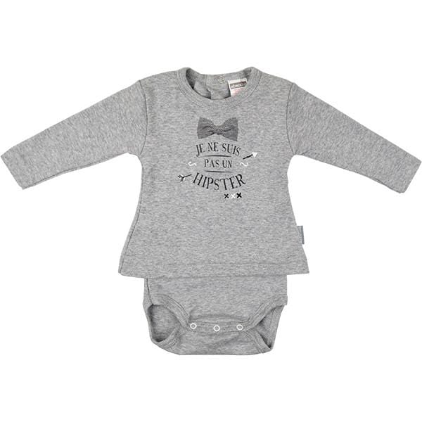 Absorba Grey Long Sleeved Body - Body