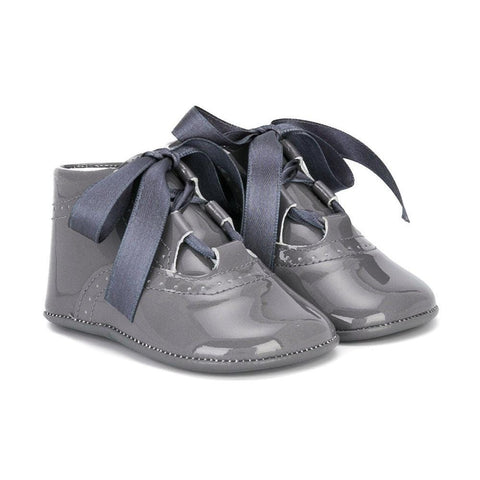 Andanines Grey Pre-Walker Shoes - Shoes