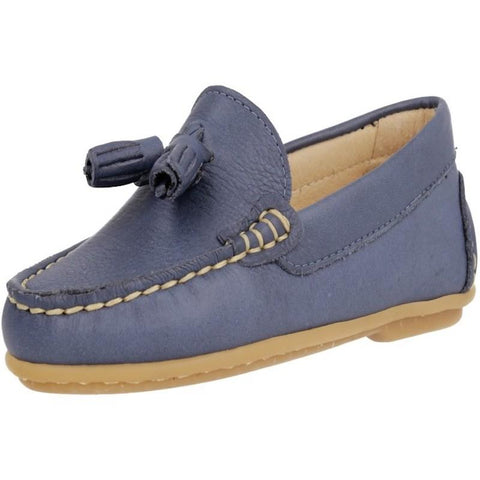 Andanines Navy Loafers - Shoes