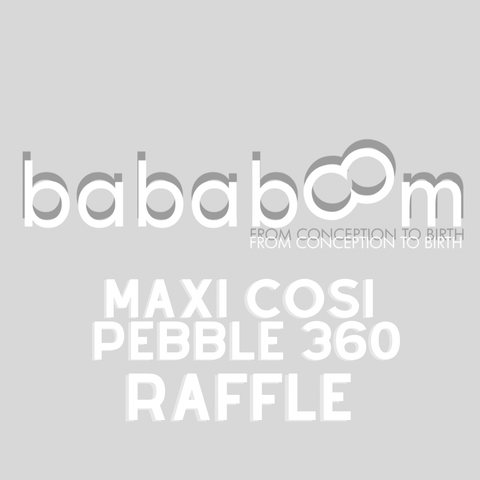 Bababoom Boutique Bababoom Raffle - Maxi Cosi Pebble 360