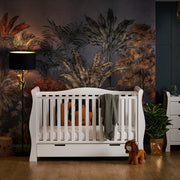 Bababoom Boutique Obaby Stamford Luxe Sleigh Cot Bed - Direct Delivery