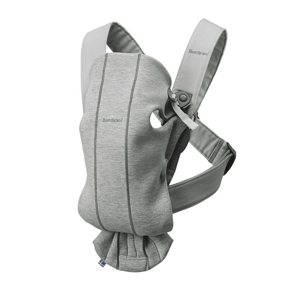 BabyBjorn Baby Carrier Mini - 3D Jersey - Light Grey - 