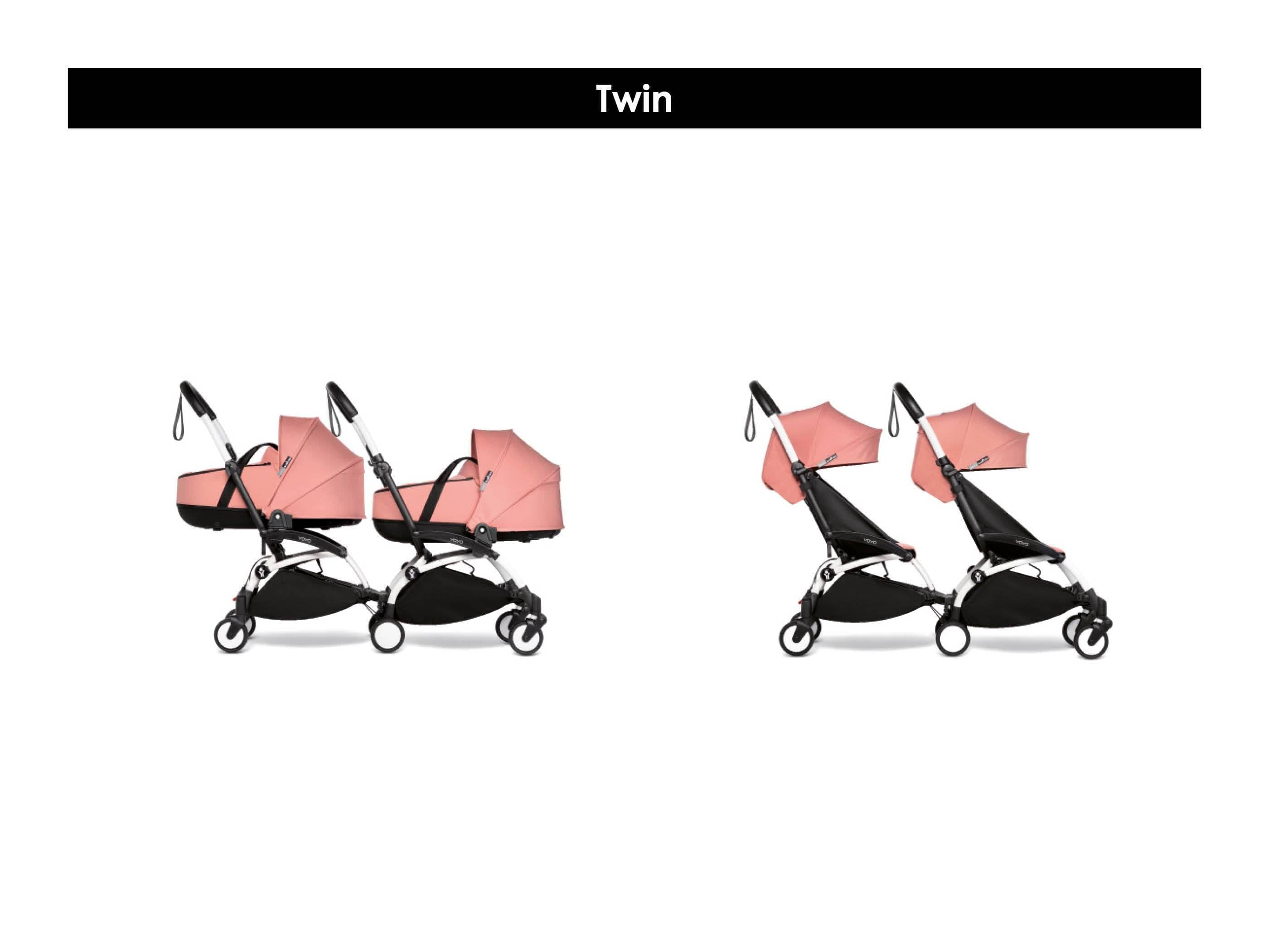 Babyzen YOYO2 Connect - Twin from Birth. - Pre order - Prams