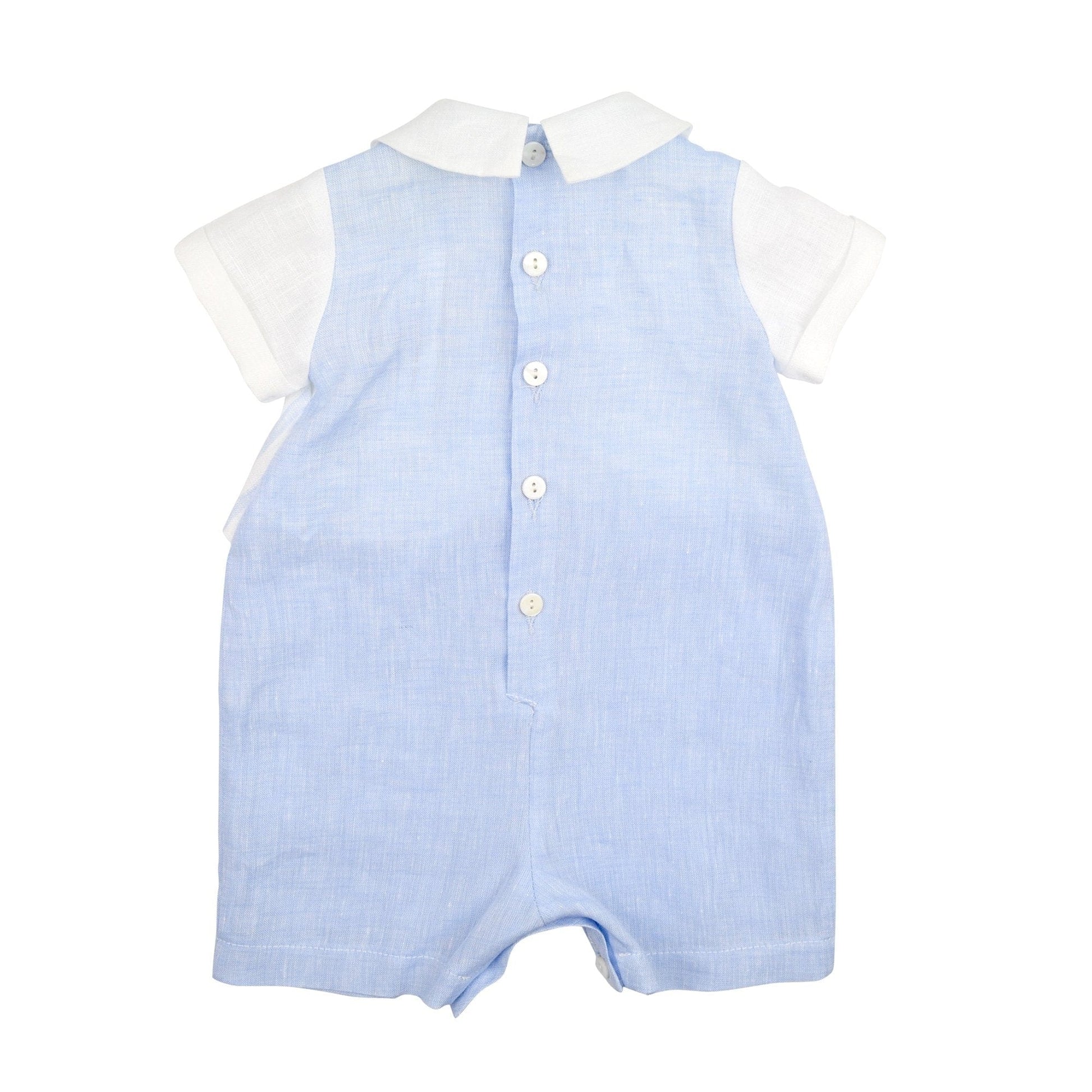 Bimbalo Blue & White Romper - Romper
