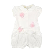 Bimbalo Girls Cream Romper - Romper