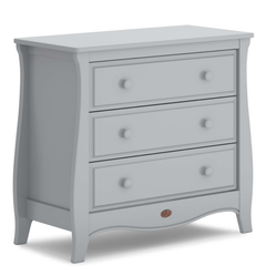 Boori Nursery Furniture Pebble Boori Sleigh 3 Drawer Chest Smart Assembly - Direct Delivery