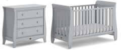Boori Nursery Furniture Pebble Boori Sleigh Urbane 2 Piece Set with Chest - Direct Delivery