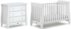 Boori Nursery Furniture White Boori Sleigh Urbane 2 Piece Set with Chest - Direct Delivery