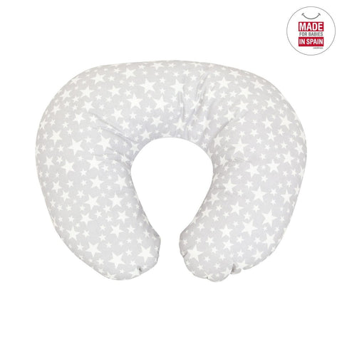 Cambrass Grey with Big white stars Cambrass Nursing Pillow