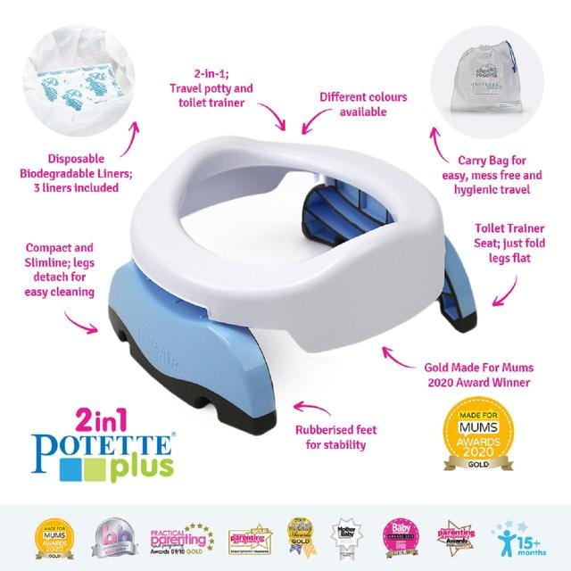 Cheeky Rascals Potty Cheeky Rascals 2 in 1 Potette Plus