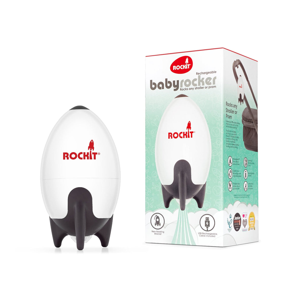 Rocker Rascals Rockit Baby Rocker *Rechargeable Version* – Bababoom Boutique