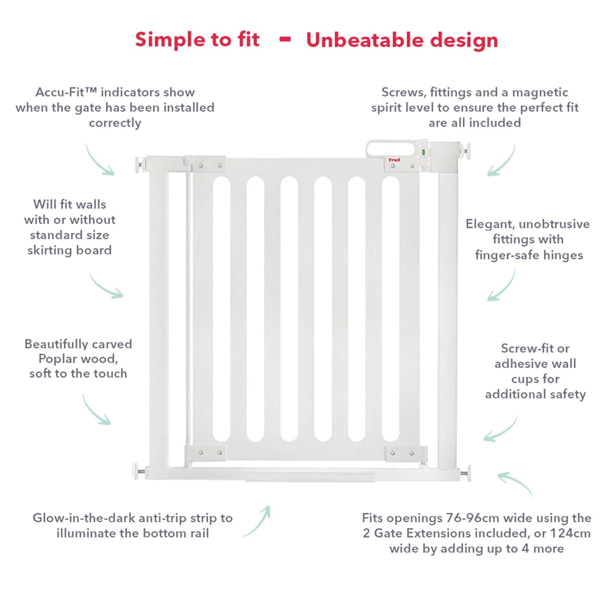 Safety 1st Baby Gate Secure Baby Gate Bababoom Baby Boutique