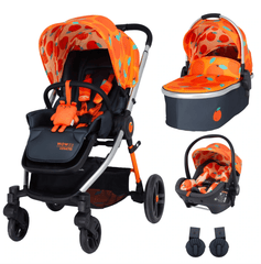 Cosatto Pram & Car Seat Bundles So Orangey Cosatto Wowee Pushchair & Car Seat Bundle - Direct Delivery