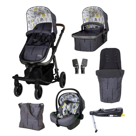 Cosatto Prams & Car Seat Bundles Birdland Cosatto Giggle Trail i-Size Everything Bundle - Direct Delivery