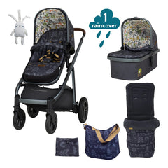 Cosatto Prams & Car Seat Bundles Nature Trail Shadow Cosatto Wow 2 Special Edition Pram & Accessories Bundle - Direct Delivery