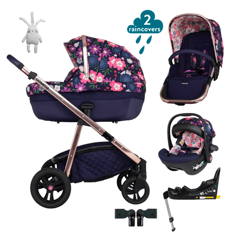 cosatto Prams Dalloway Cosatto Wow Continental Car Seat And Base Bundle - Direct Delivery