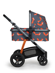 Cosatto Prams & Pushchairs Charcoal Mister Fox Cosatto Wow 2 Pram & Pushchair - Direct Delivery