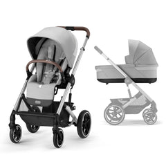 Cybex Prams & Pushchairs Lava Grey (Silver Frame) / With Carrycot Cybex Balios S Lux Pushchair 2023- Pre Order