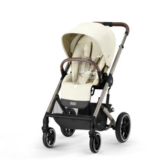 Cybex Prams Seashell Beige (Taupe Frame) Independent Exclusive Cybex Balios S Lux Pushchair 2023 - Pre Order