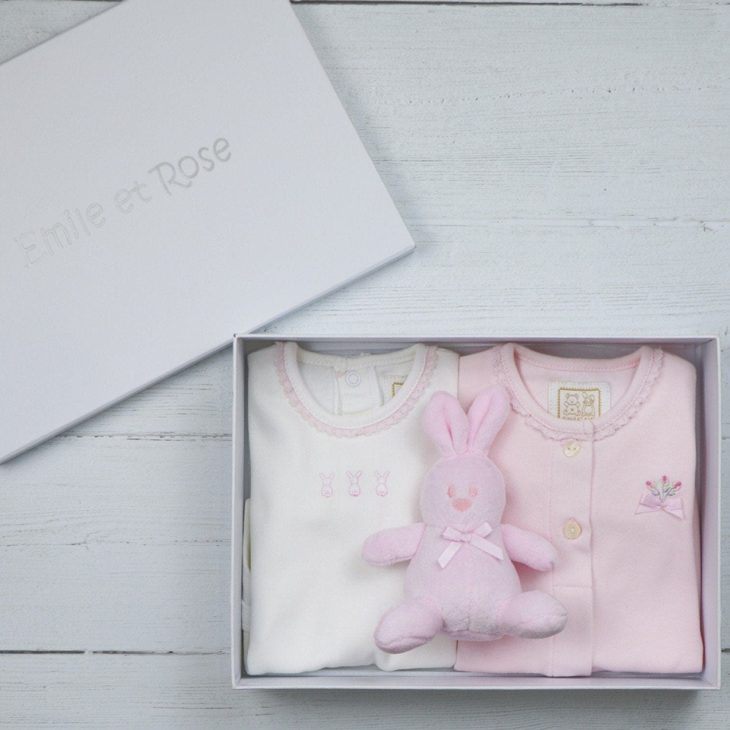 Emile et Rose ’Tessa’ Pink Gift Set - 1 Month - Gifts