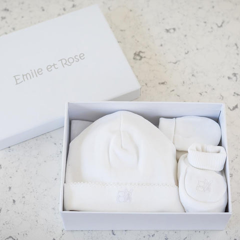 Emile et Rose ’Nox’ White Gift Set - Gifts