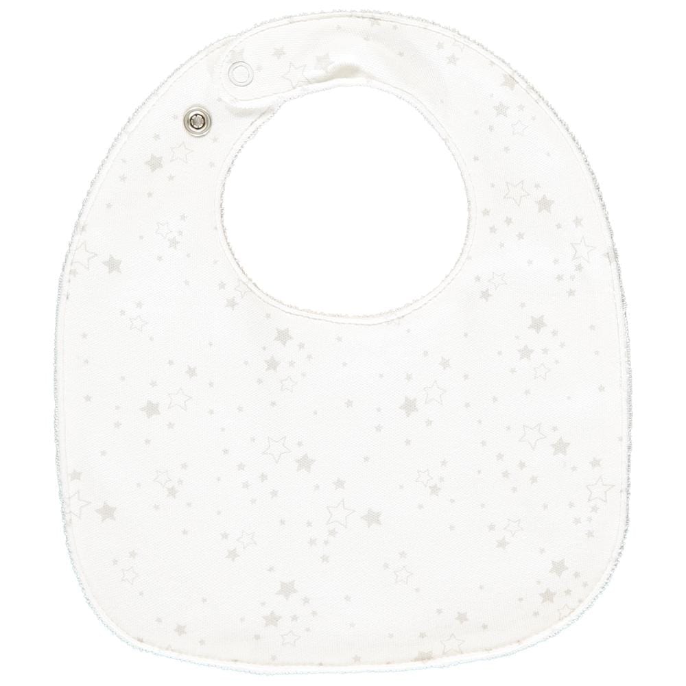 Emile et Rose ’Teddie’ White Bib Gift Set - Gifts