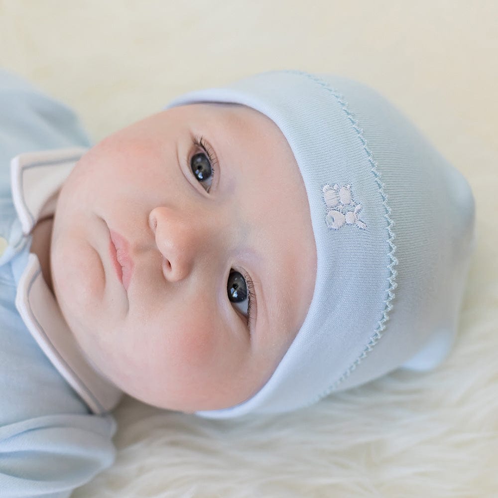 Emile et Rose Hat 1 Month Emile et Rose 'Genesis' Blue Hat