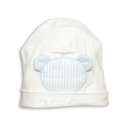 First Blue & White Bear Design Hat - Hat