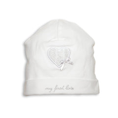 First Heart Design White Hat - Hat