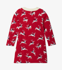 Hatley ’Prancing Deers’ Dress - Dress