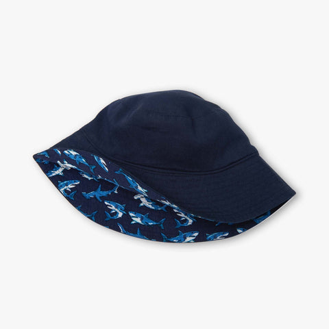 Hatley ’Deep Sea Sharks’ Reversible Sun Hat - Hat