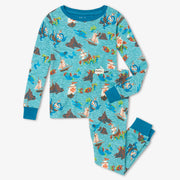 Hatley PJ Set Hatley 'Pirate Ships' PJ Set