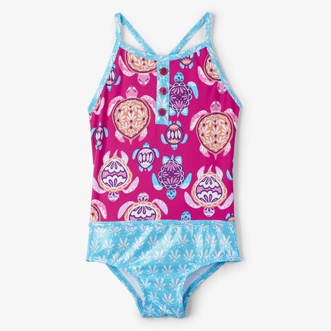 Hatley ’Pretty Sea Turtles’ Swimsuit - Swim Suit