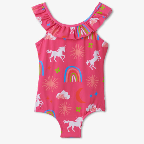 Hatley Swim Suit Hatley 'Unicorns & Rainbows' Swimsuit