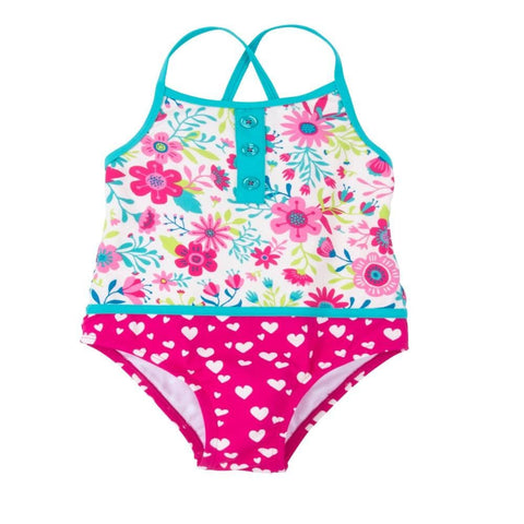 Hatley ’Wallpaper Flowers’ Swimsuit - Swim Suit