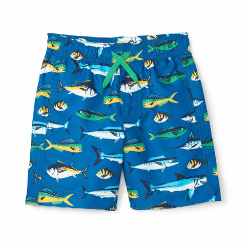 Hatley ’Game Fish’ Swim Trunks - Swim Trunks