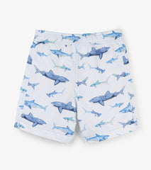 Hatley ’Sharks’ Boys Swim Trunks - Swim Trunks
