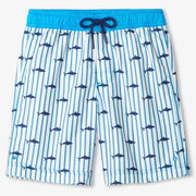 Hatley Swim Trunks Hatley 'Silhouette Sharks' Swim Shorts