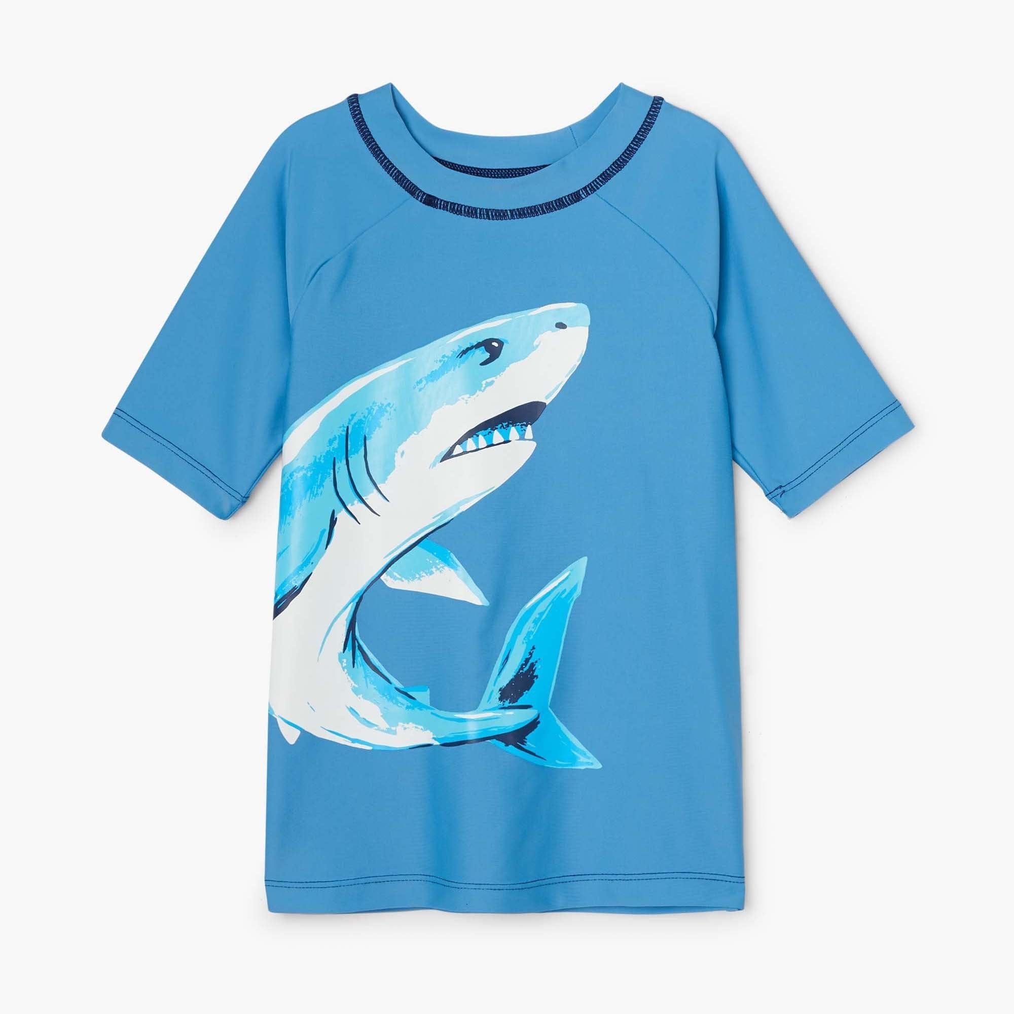Hatley ’Deep Sea Shark’ Rashguard Top - T-shirt