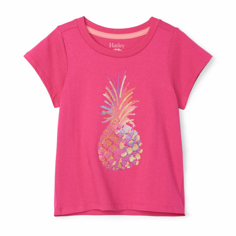 Hatley ’Glimmer Pineapple’ T-Shirt - T-shirt