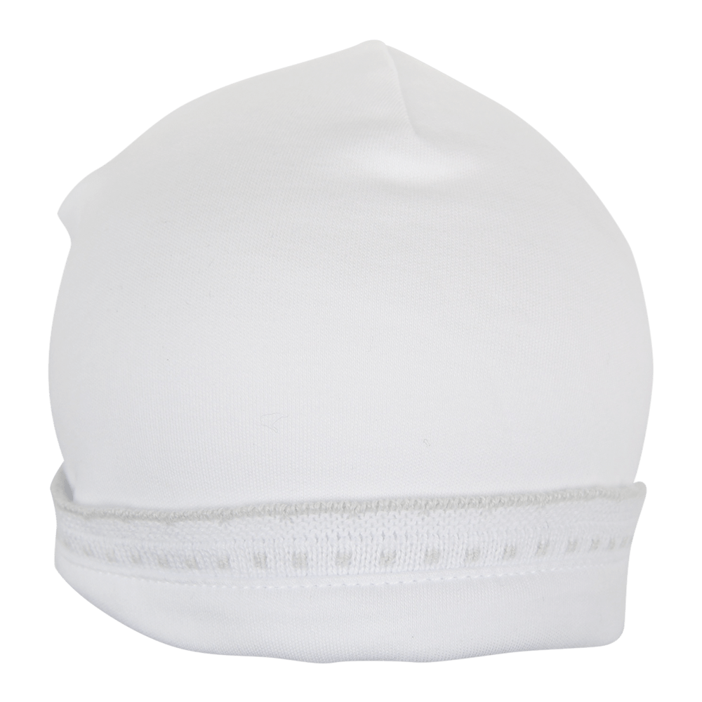 KissyKissy Hat Kissy Kissy 'Homecoming' White & Grey Hat