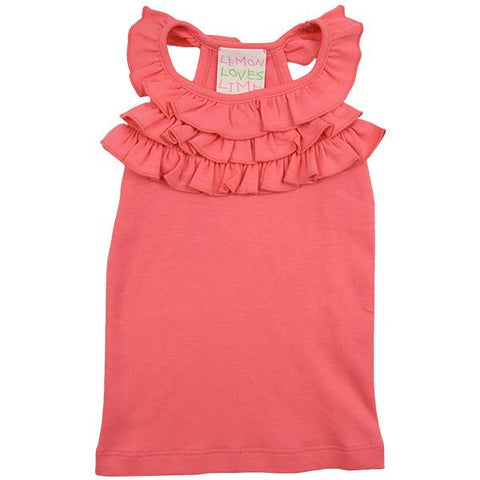 Lemon Loves Lime Coral Top - 2 Years - T-shirt