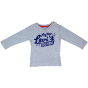 Levi's T-shirt 12 Months Levi's Blue and White Long Sleeve T-Shirt