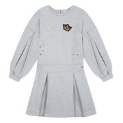 Lili Gaufrette Grey Dress - Dress