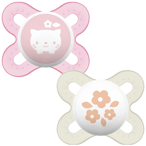 MAM start soothers 0-2 M - Girls / Boys - Pink - Soother